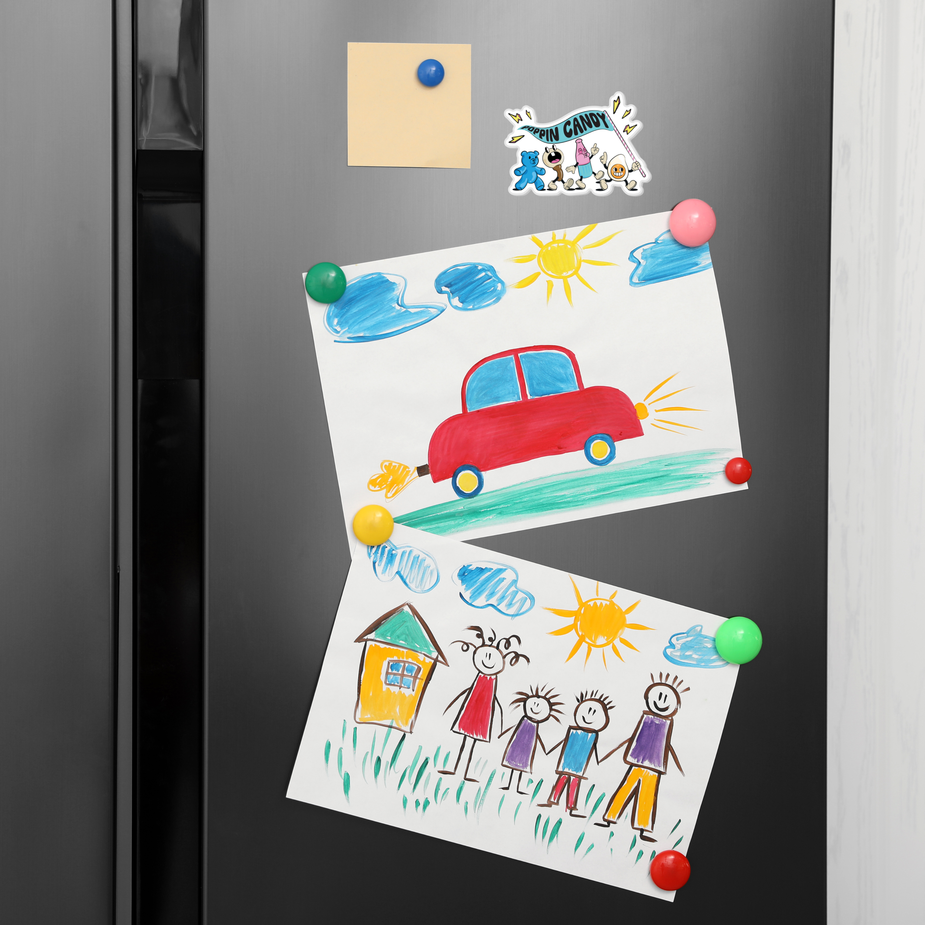 Poppin Candy Characters Magnet