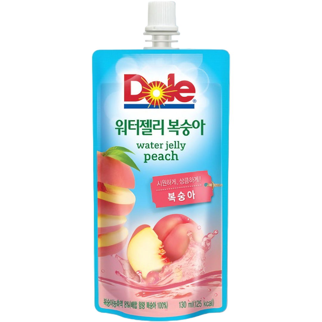 Dole Water Jelly Peach Drink - 4.3fl.oz (130ml)