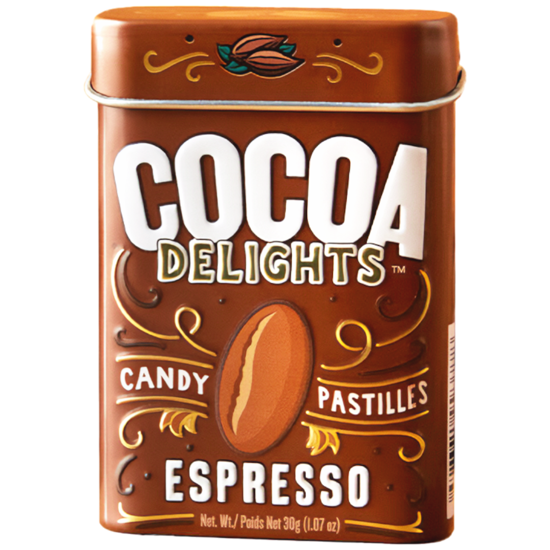 Cocoa Delights Espresso (Canada) 1.07oz (30g) Poppin Candy