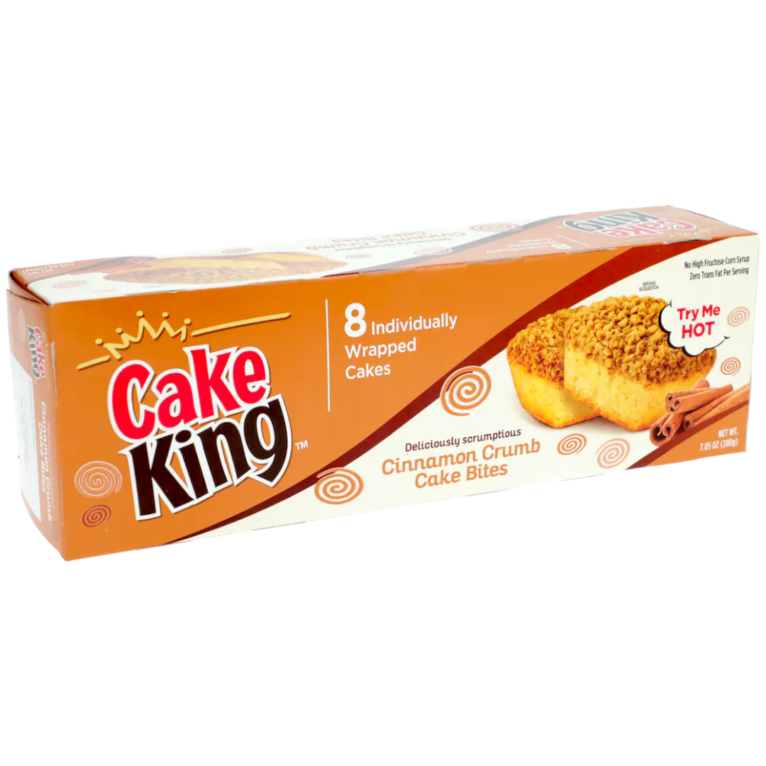 Cake King Cinnamon Crumb Cakes Poppin Candy