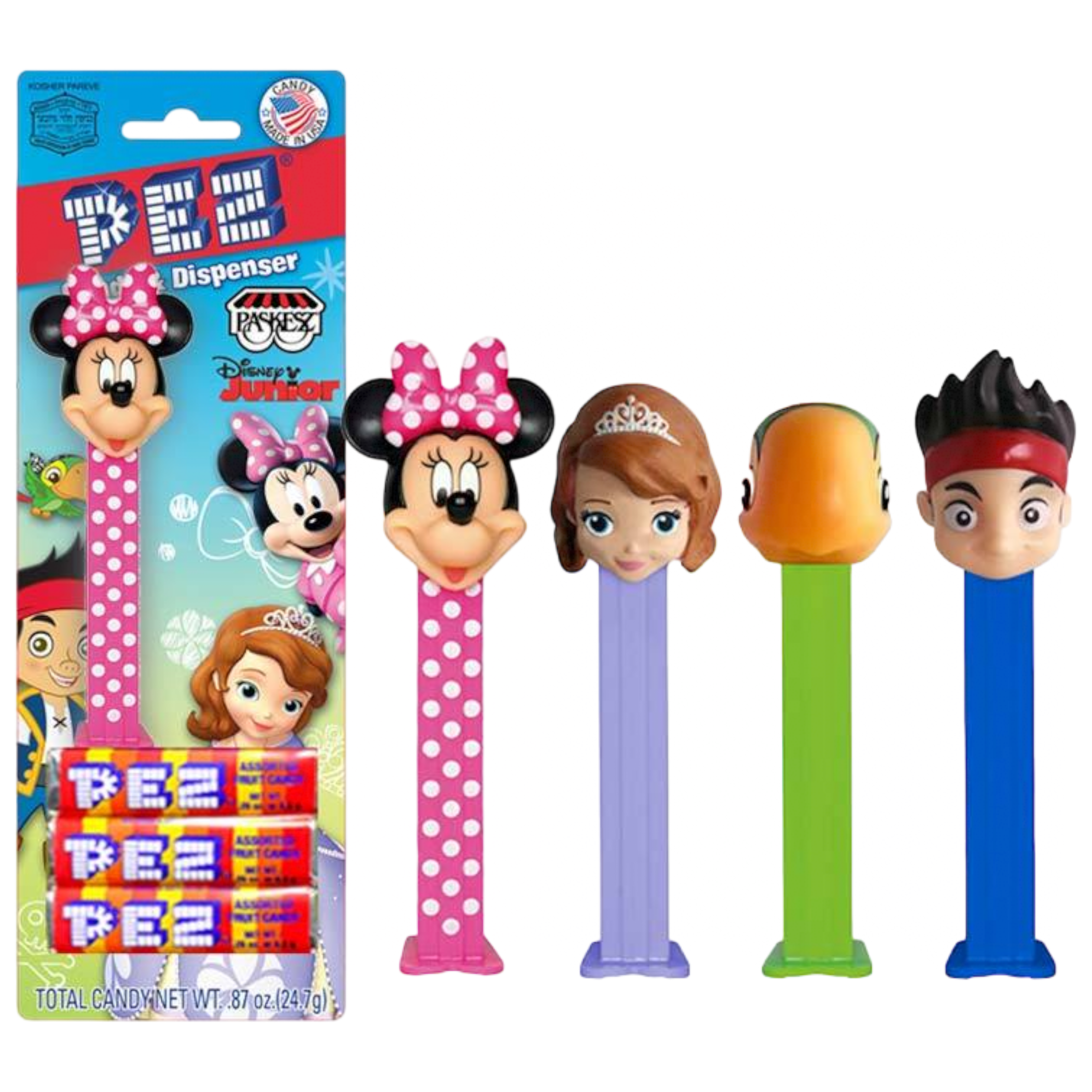 Pez Disney Junior Blister Pack - 0.87oz (24.7g)