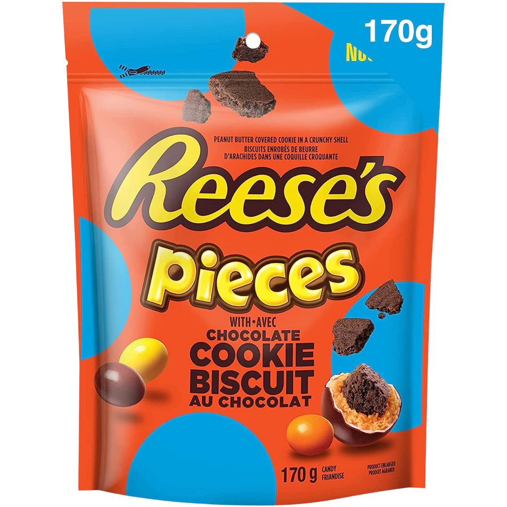 Reese's Pieces with Chocolate Cookie Biscuit (Canada) - 6oz (170g)