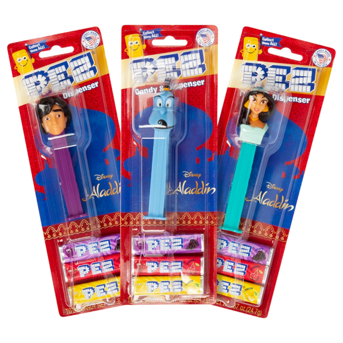 Pez Aladdin Blister Pack - 0.87oz (24.7g) – Poppin Candy
