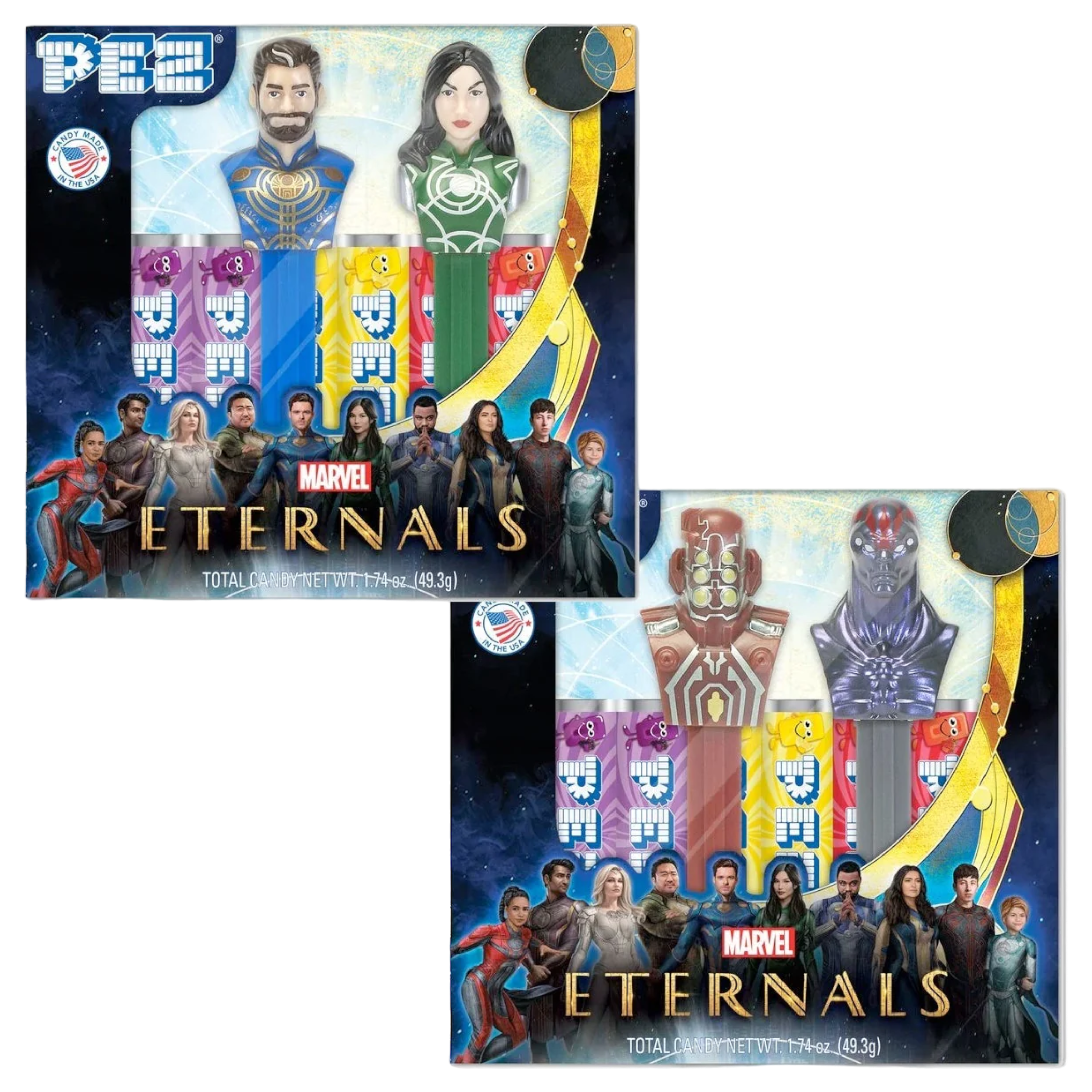 Pez Marvel Eternals Twin Pack - 1.73oz (49.3g)