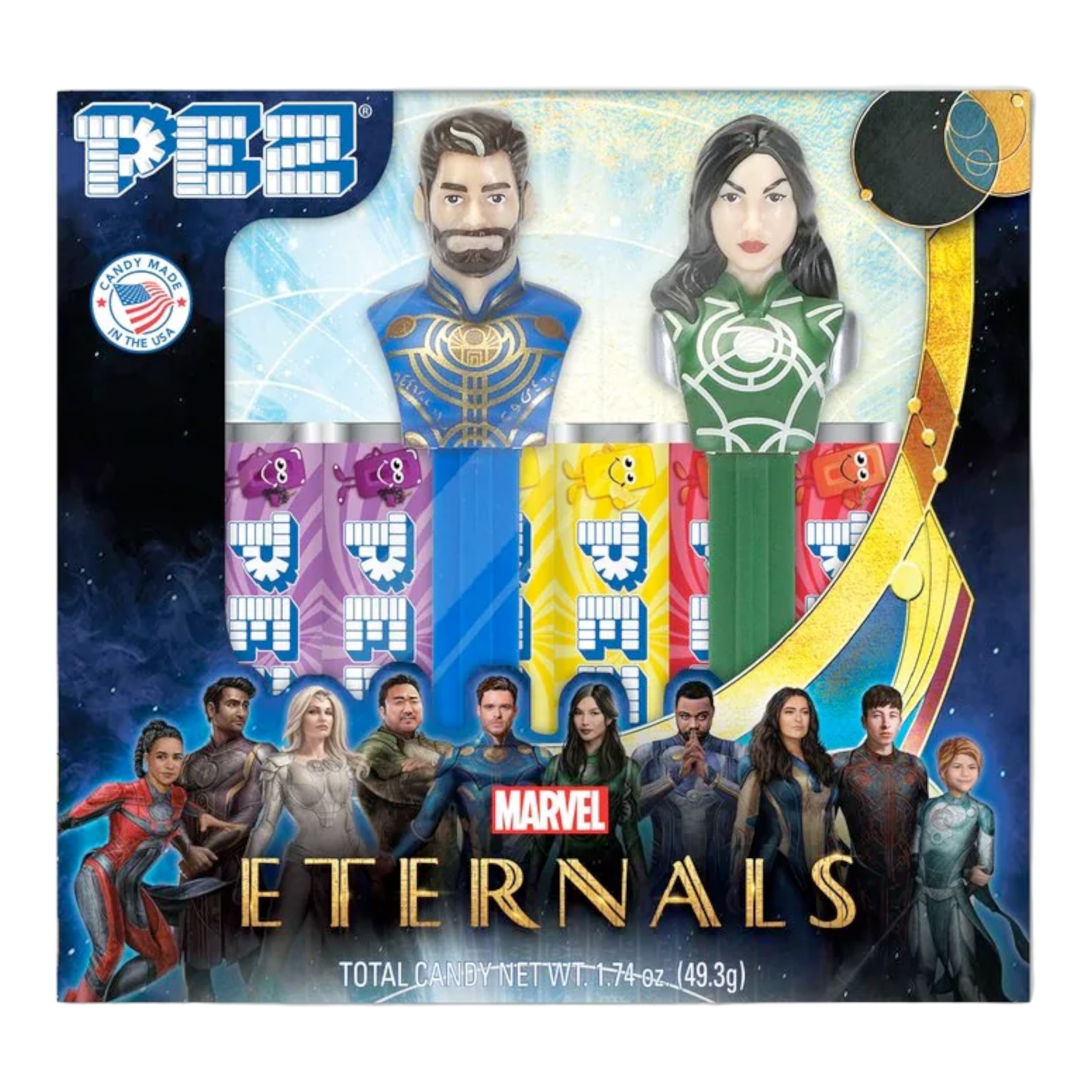 Pez Marvel Eternals Twin Pack - 1.73oz (49.3g)