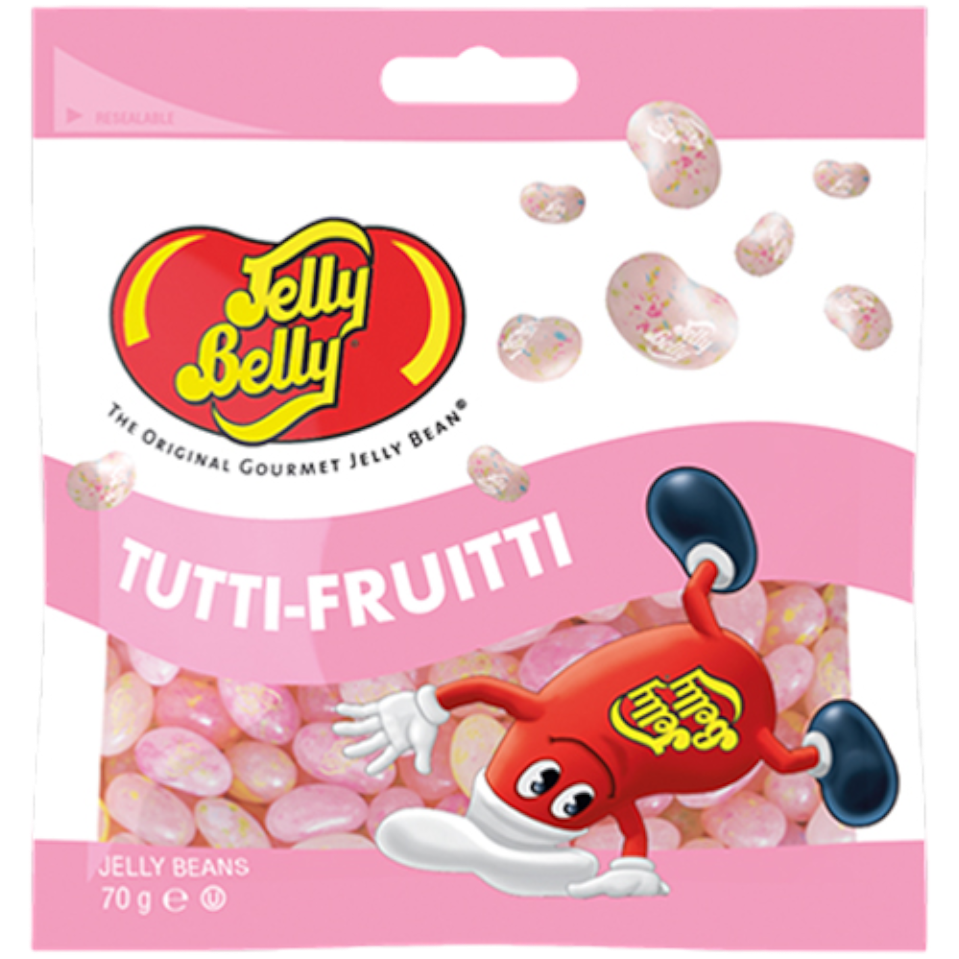 Jelly Belly Tutti Fruitti Jelly Beans Bag - 2.46oz (70g)