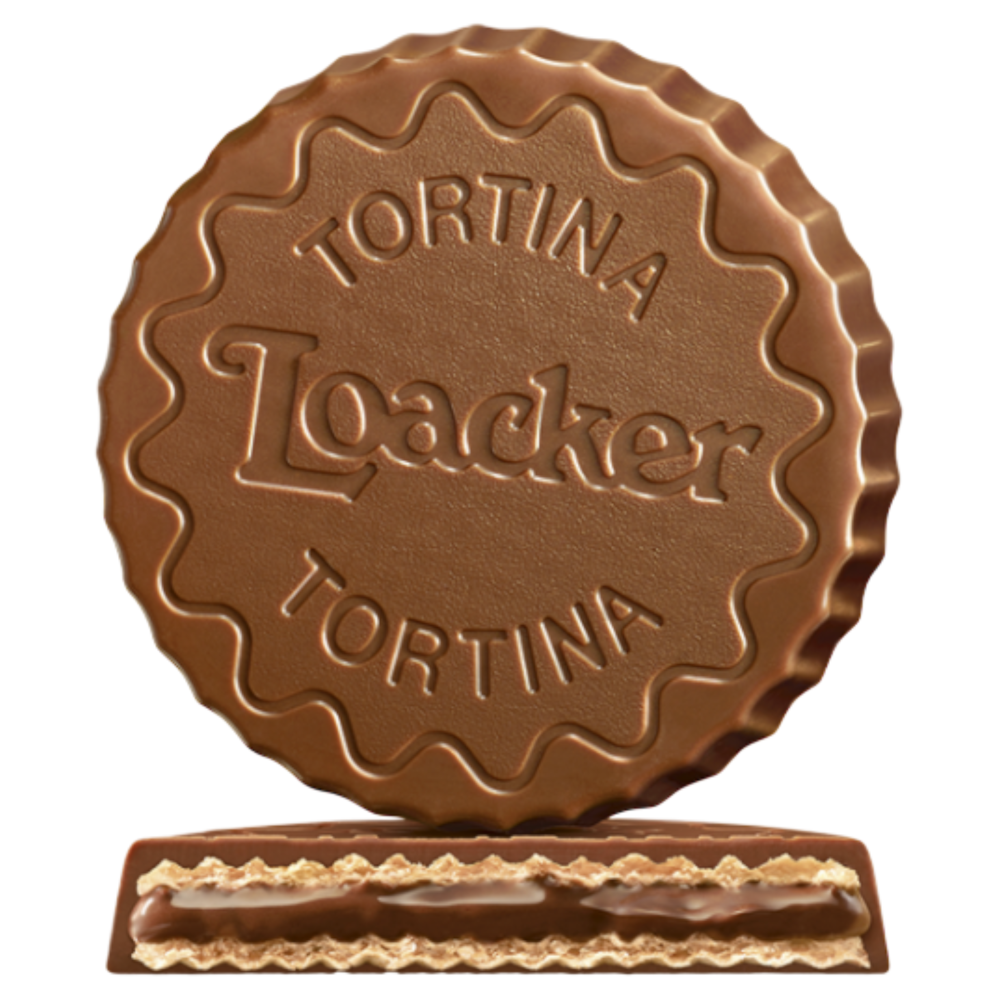 Loacker Tortina Hazelnut Wafers (Italy) - 4.4oz (126g)