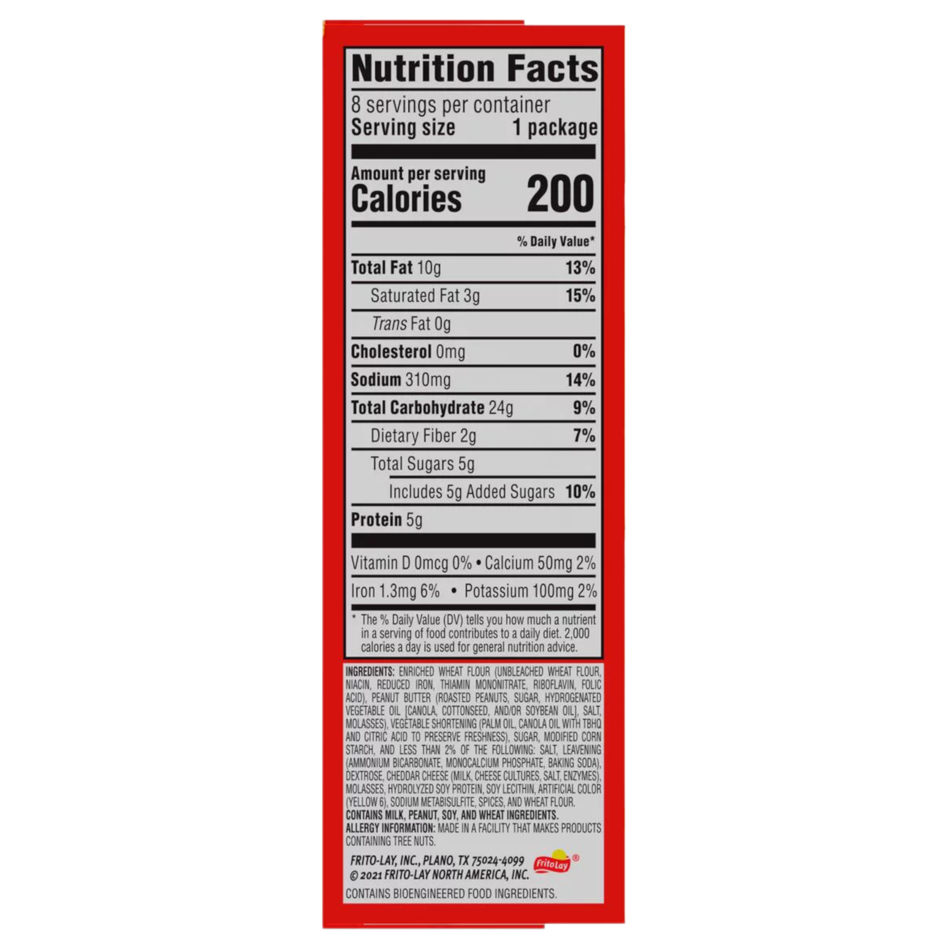 Munchies Peanut Butter on Cheese Crackers - 1.42oz (40.2g)