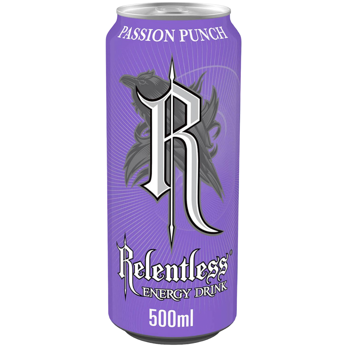 Relentless Energy Drink Passion Punch 16.9fl.oz (500ml) Poppin Candy