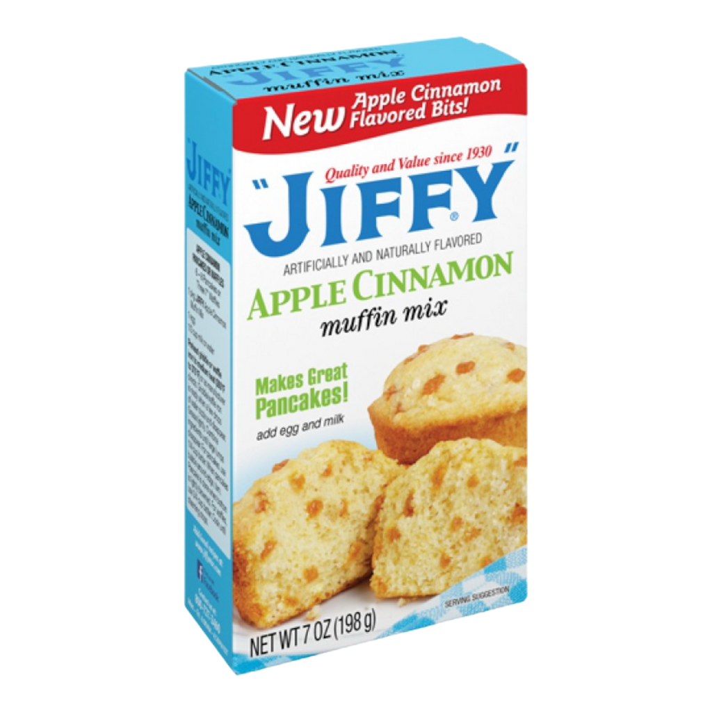 Jiffy Apple & Cinnamon Muffin Mix 7oz (198g)