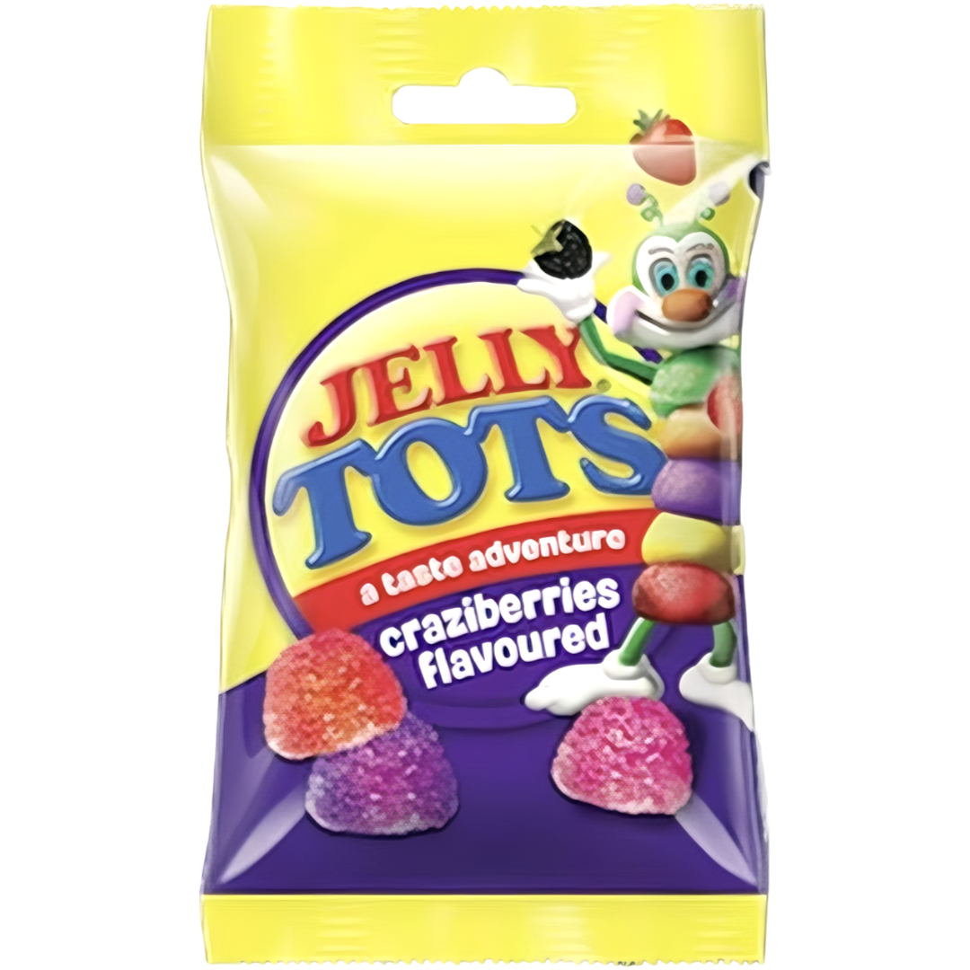 Beacon Jelly Tots Crazi Berries (South Africa) 3.5oz (100g) Poppin