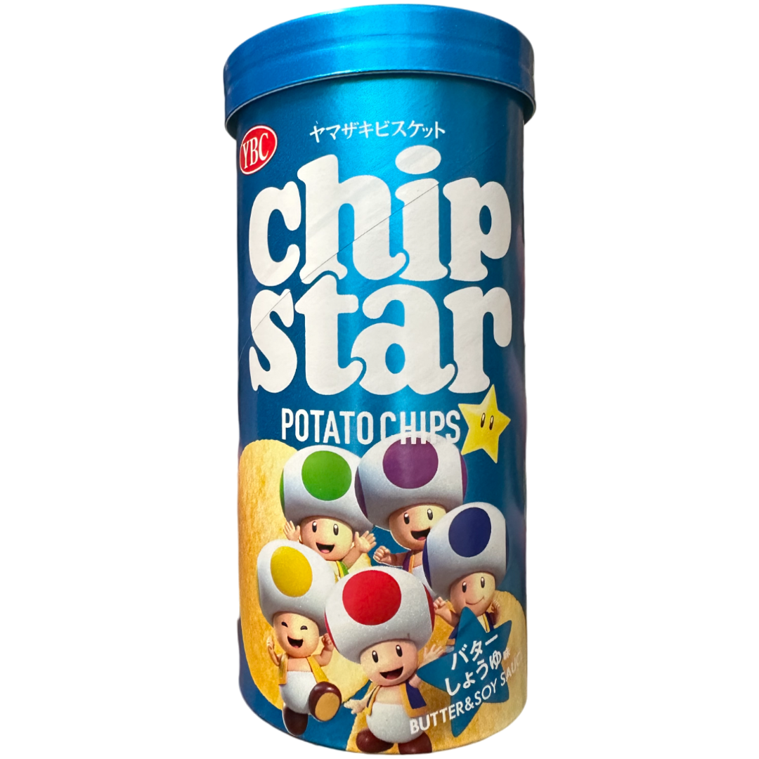 Chip Star Toad (Super Mario) Butter Soy Sauce Flavour Potato Chips (Ja Poppin Candy