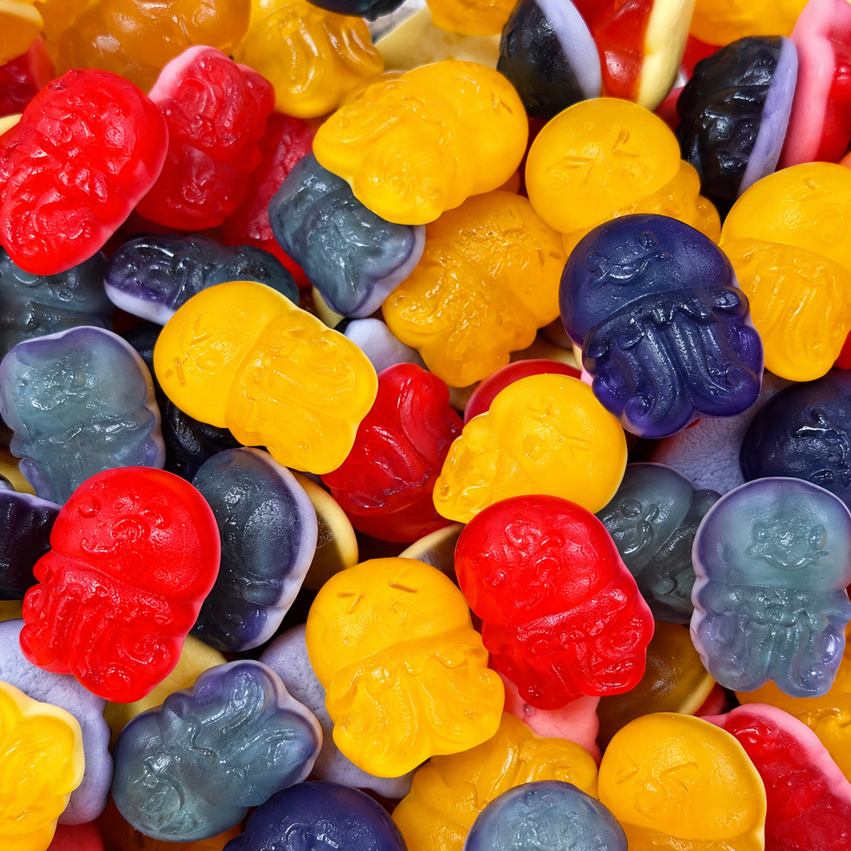 Sour Blueberry, Pomegranate & Lemon Jellyfish