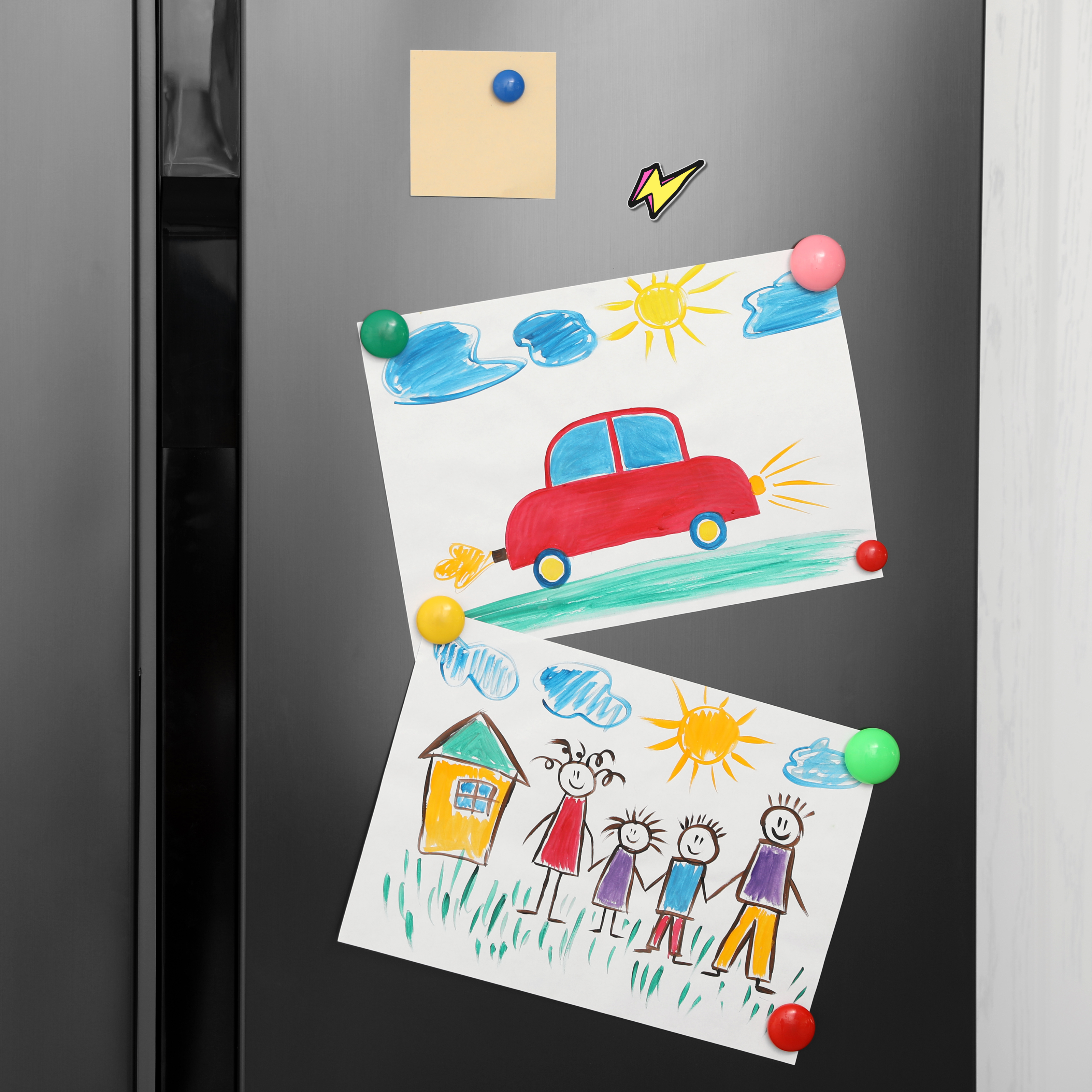 Poppin Candy Lightning Bolt Magnet