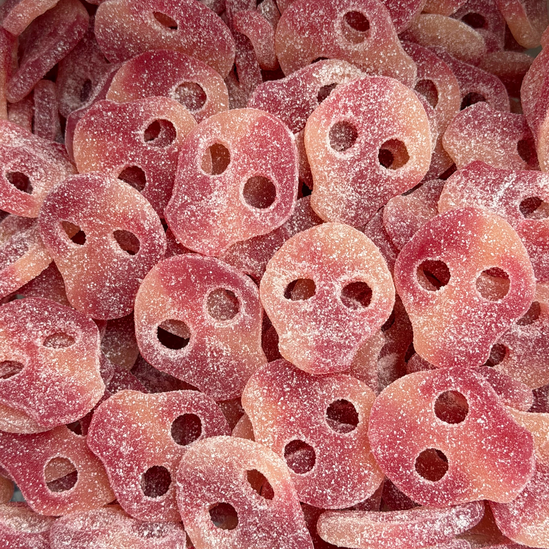 Sour Blueberry & Raspberry Swedish Skulls