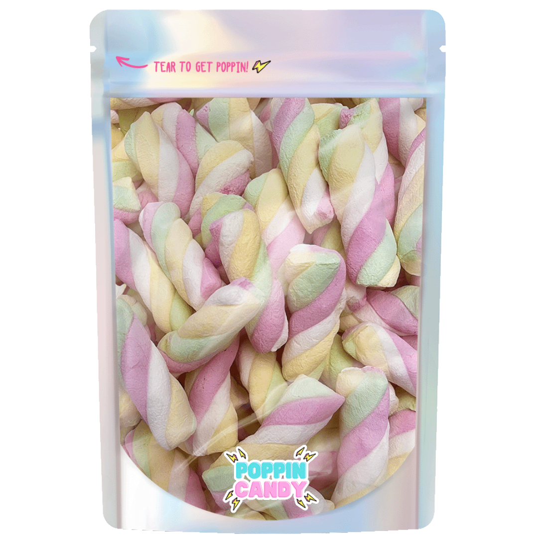 Freeze Dried Mini Mallow Cables – Poppin Candy