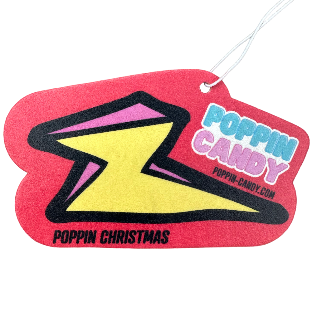 Poppin Candy Poppin Christmas Scented Car Air Freshener Poppin Candy