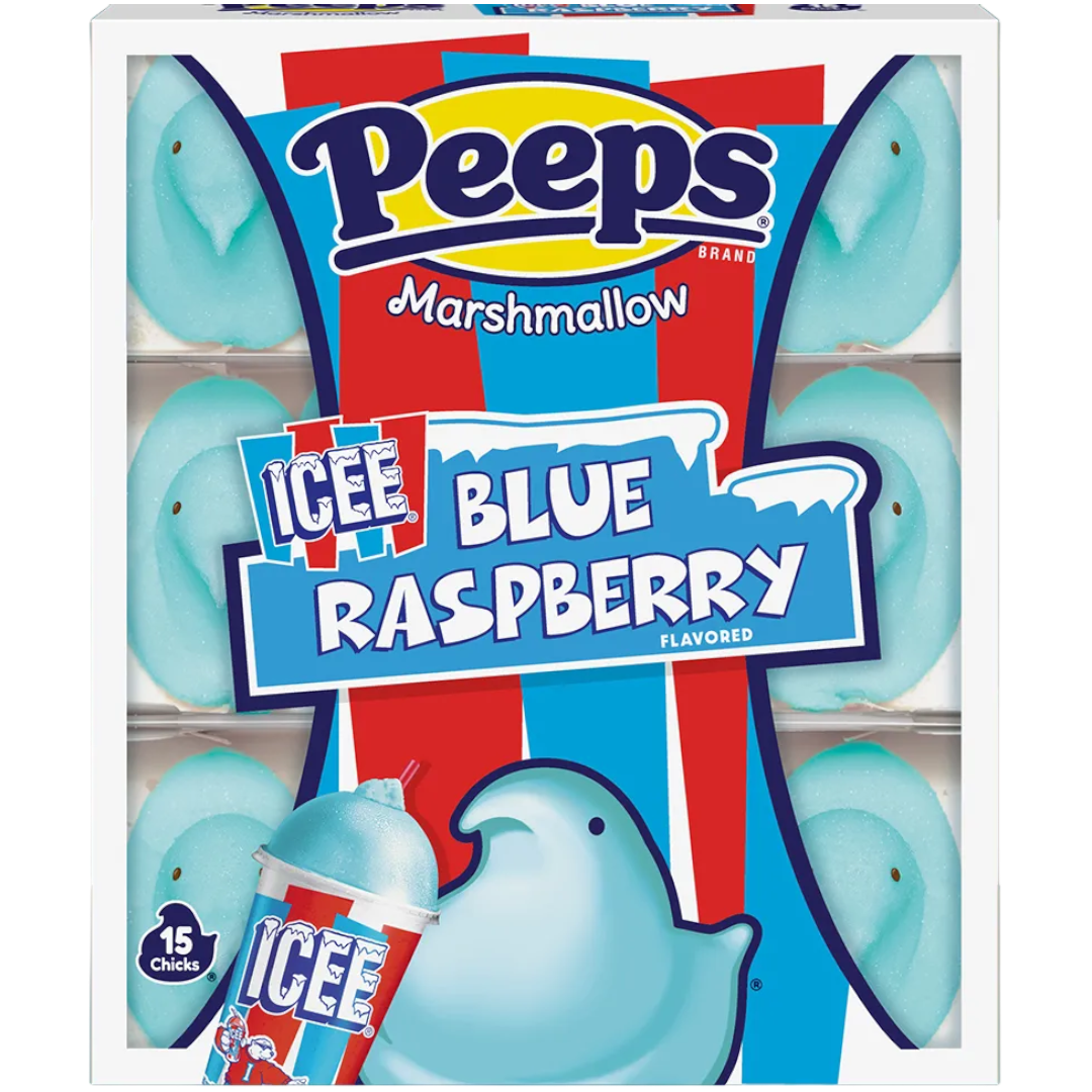 Peeps ICEE Blue Raspberry Slush Marshmallow15PK (Easter Limite Peeps ICEE Blue Raspberry Slush Marshmallow15PK (Easter Limite