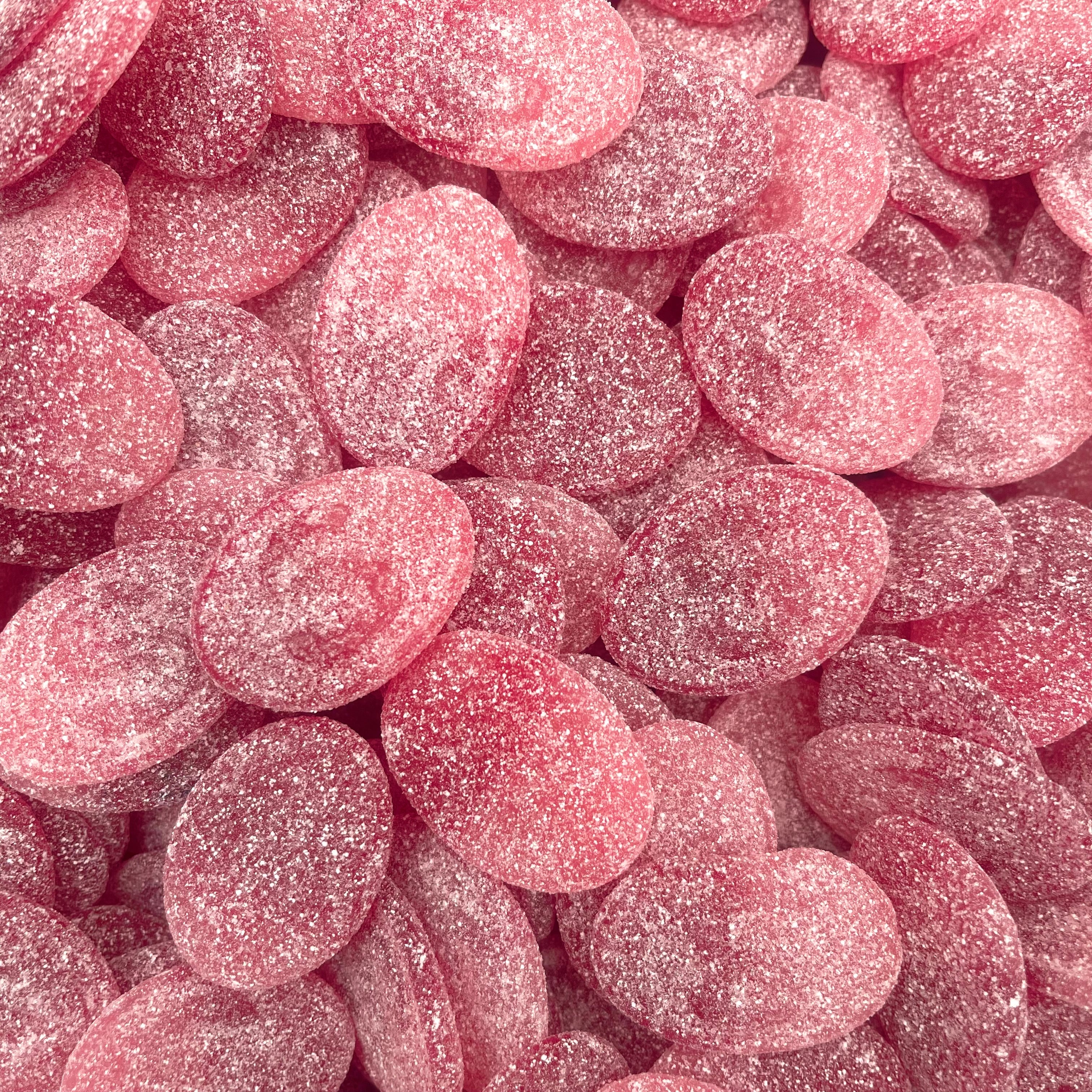 Sour Pomegranate & Raspberry Ovals