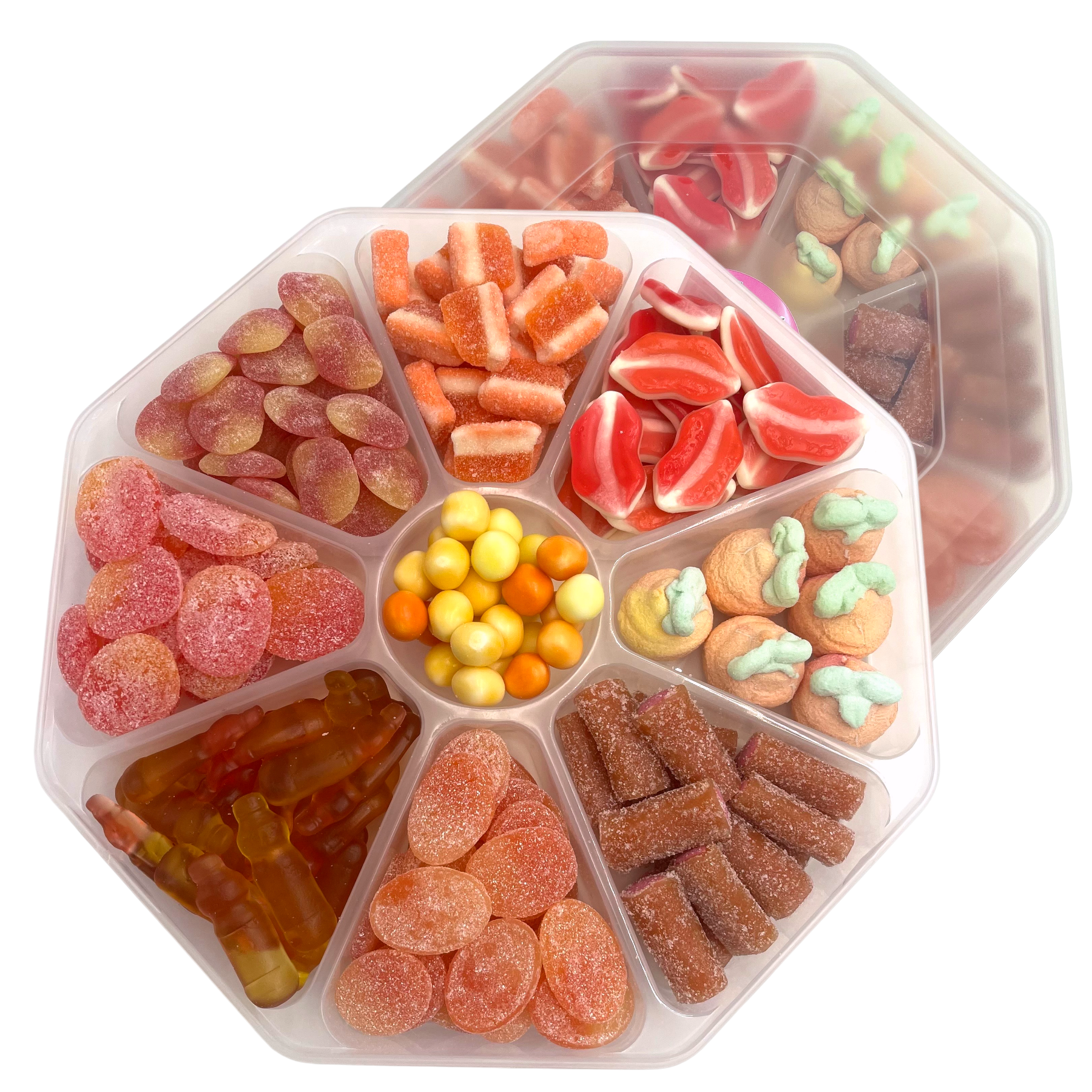 Peach Candy Platter