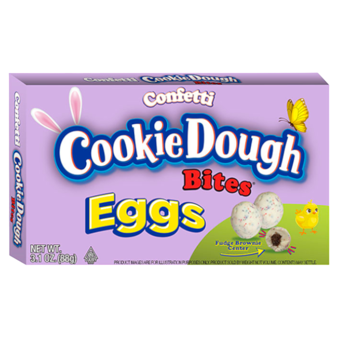 Cookie Dough Bites Easter Confetti Eggs 3.1oz (88g) Poppin Candy