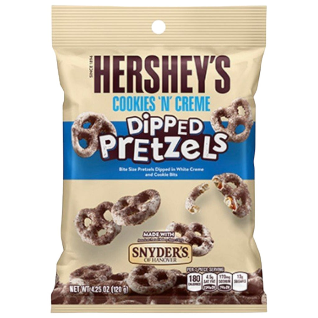 Hershey's Cookies N Creme Dipped Pretzels - 4.25oz (120g)