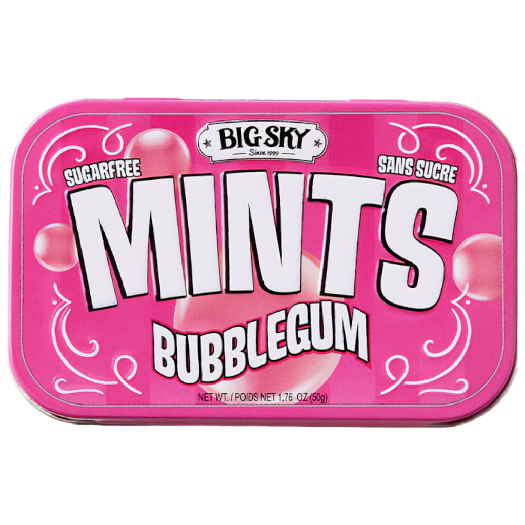 Big Sky Mints - Bubblegum (Canada) - 1.76oz (50g)