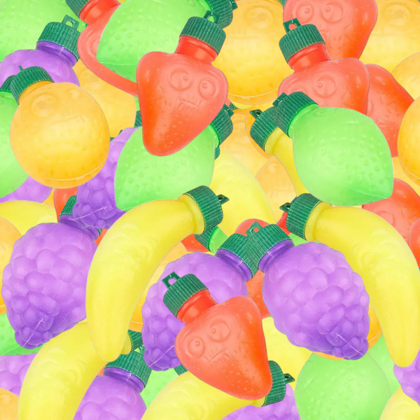 Brusfrukter (Sherbet-Filled Fruits)