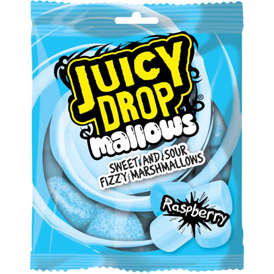 Juicy Drop Mallows Raspberry - 3.53oz (100g)