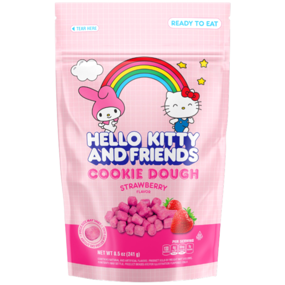 Hello Kitty And Friends Cookie Dough Strawberry Flavour - 8.5oz