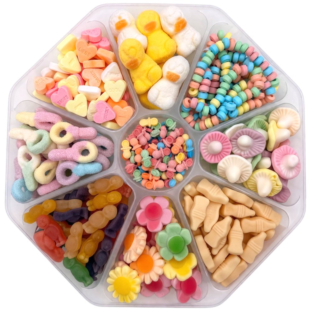 New Baby Celebration Candy Platters