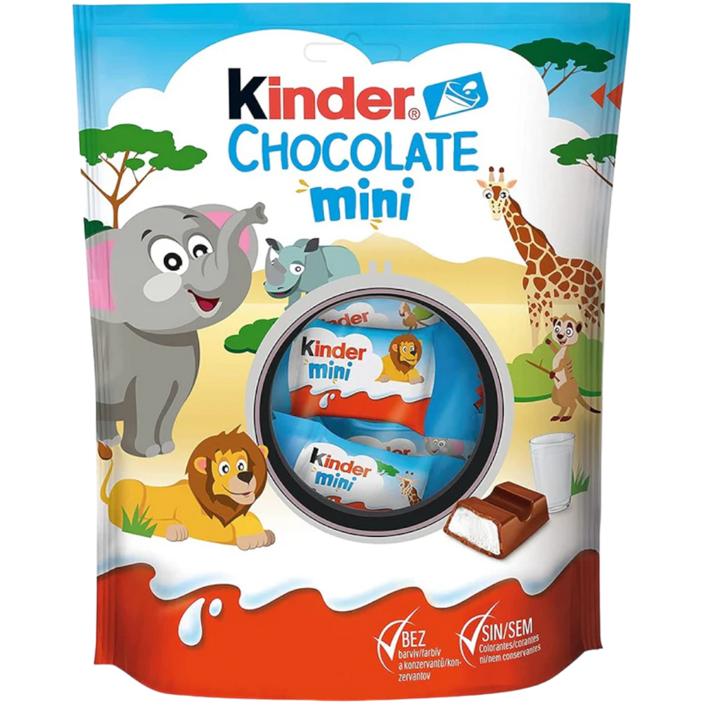 Kinder Chocolate Minis Share Bag (Dubai) - 3.6oz (102g)