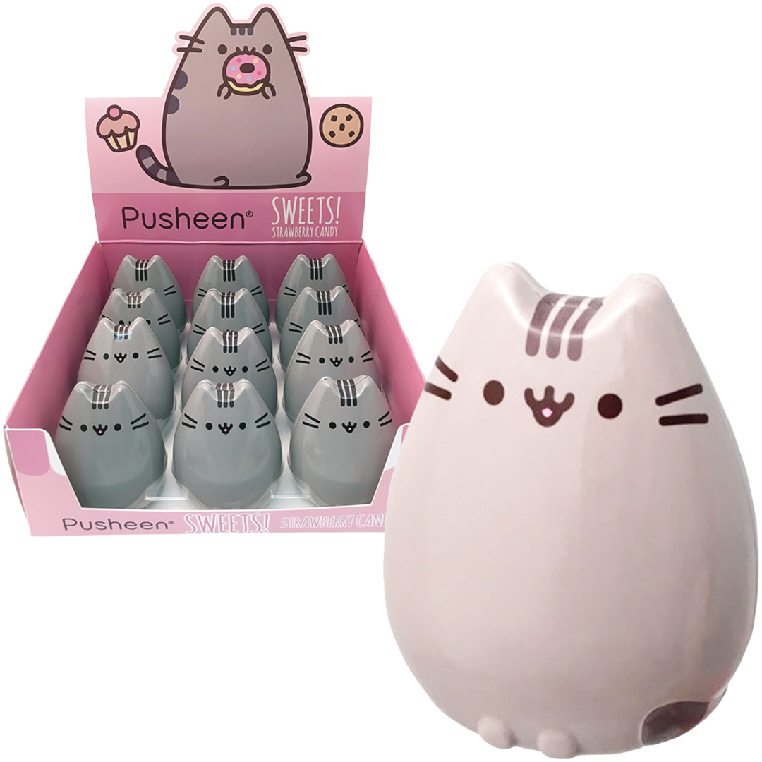 Boston America Pusheen Strawberry Candy Tin - 1.5oz (42g)