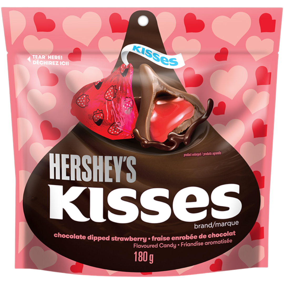 Hershey's Kisses Chocolate Dipped Strawberry Share Pack (Valentine's L
