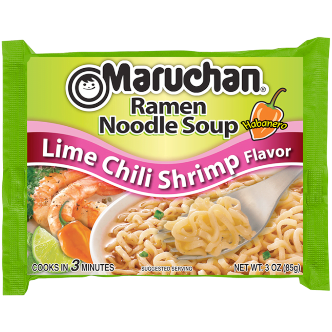 Maruchan Lime Chili Shrimp Flavor Ramen Noodles - 3oz (85g)
