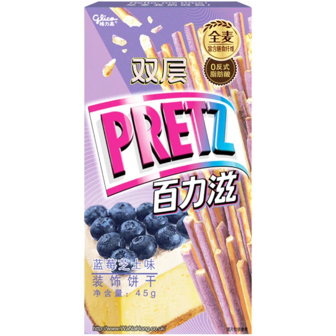 Pretz Double Sticks Blueberry Cheesecake Flavour (China) - 1.59oz (45g)