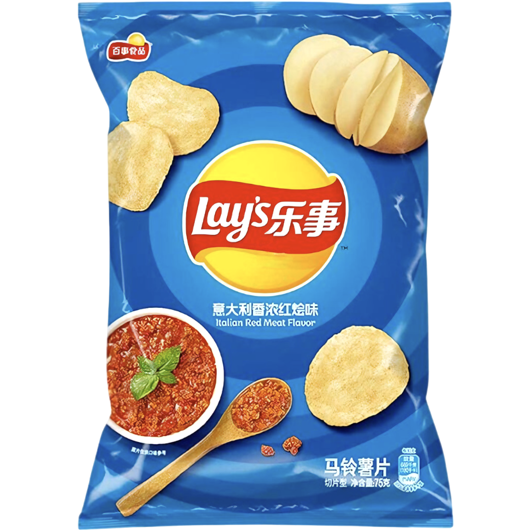 Lay's Oriental Italian Red Meat - 2.4oz (70g)