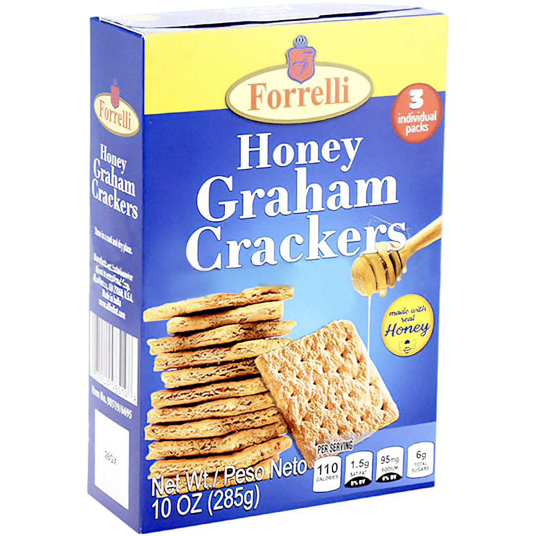 Forrelli Honey Graham Crackers 10oz (285g) Poppin Candy