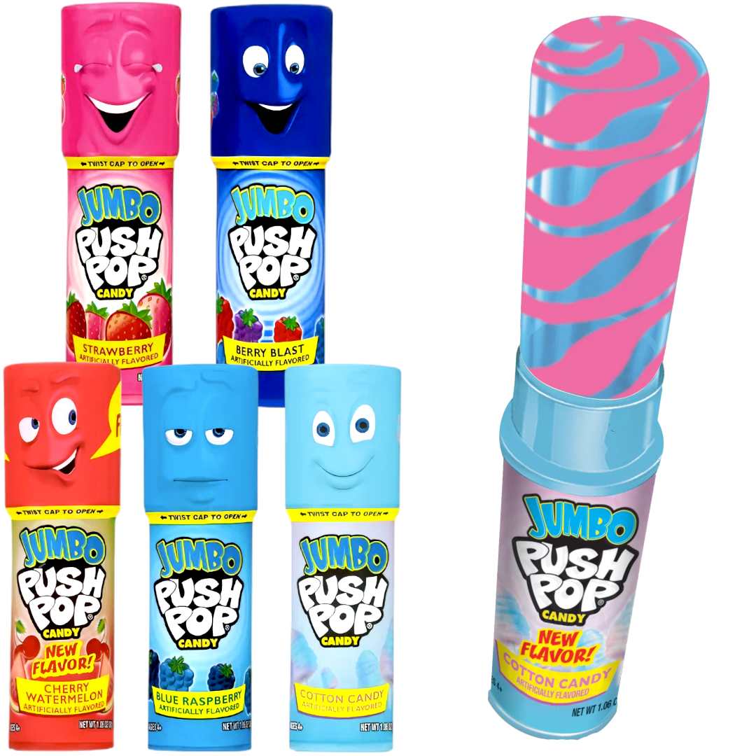 Jumbo Push Pop Lollipop 1 06oz 30g Poppin Candy jumbo-push-pop-lollipop-1-06oz-30g-poppin-candy