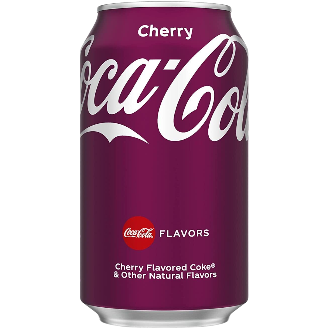 Coca Cola Cherry (USA Version) - 12fl.oz (355ml) – Poppin Candy
