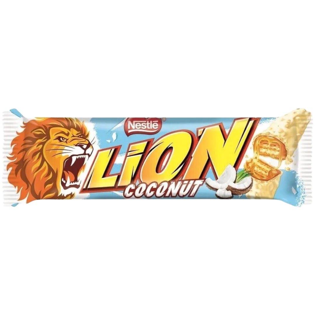 Lion Bar Coconut Limited Edition European 1 41oz 40g Poppin Candy lion-bar-coconut-limited-edition-european-1-41oz-40g-poppin-candy