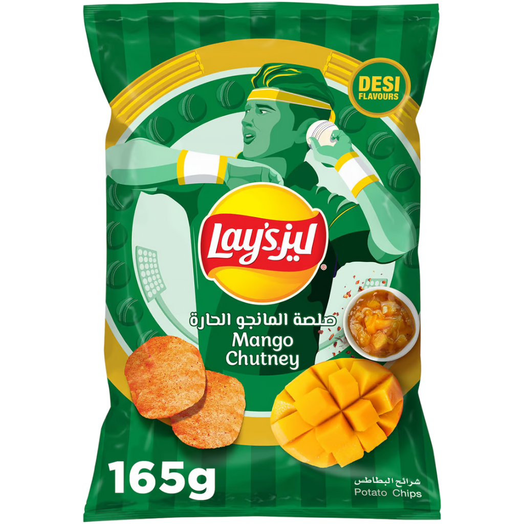 Lay's Mango Chutney Share Bag (Dubai) – 5.82oz (165g)