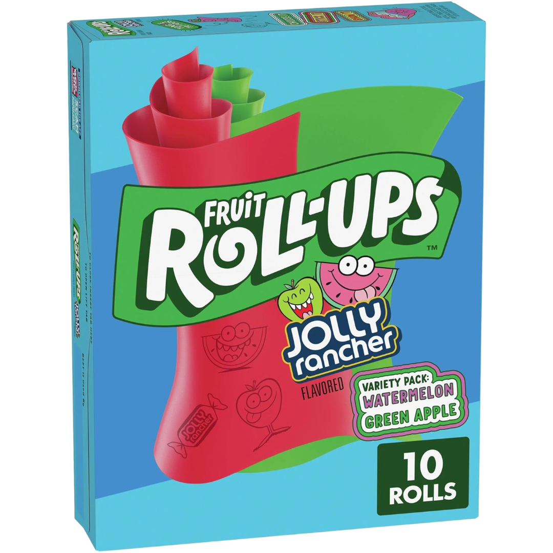Fruit Roll-Ups Jolly Rancher Watermelon & Green Apple - 5oz (141g)