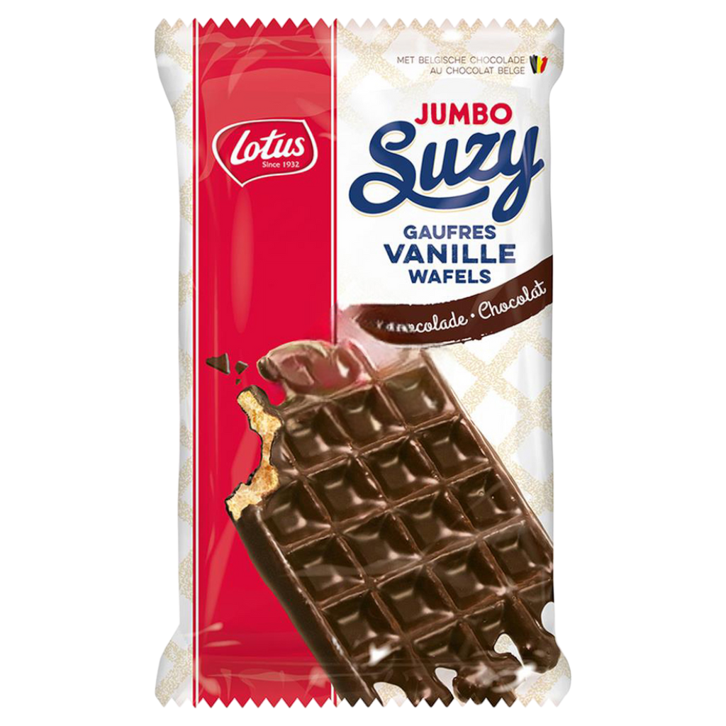 Lotus Suzy Jumbo Waffle Vanilla & Chocolate - 2.64oz (75g)