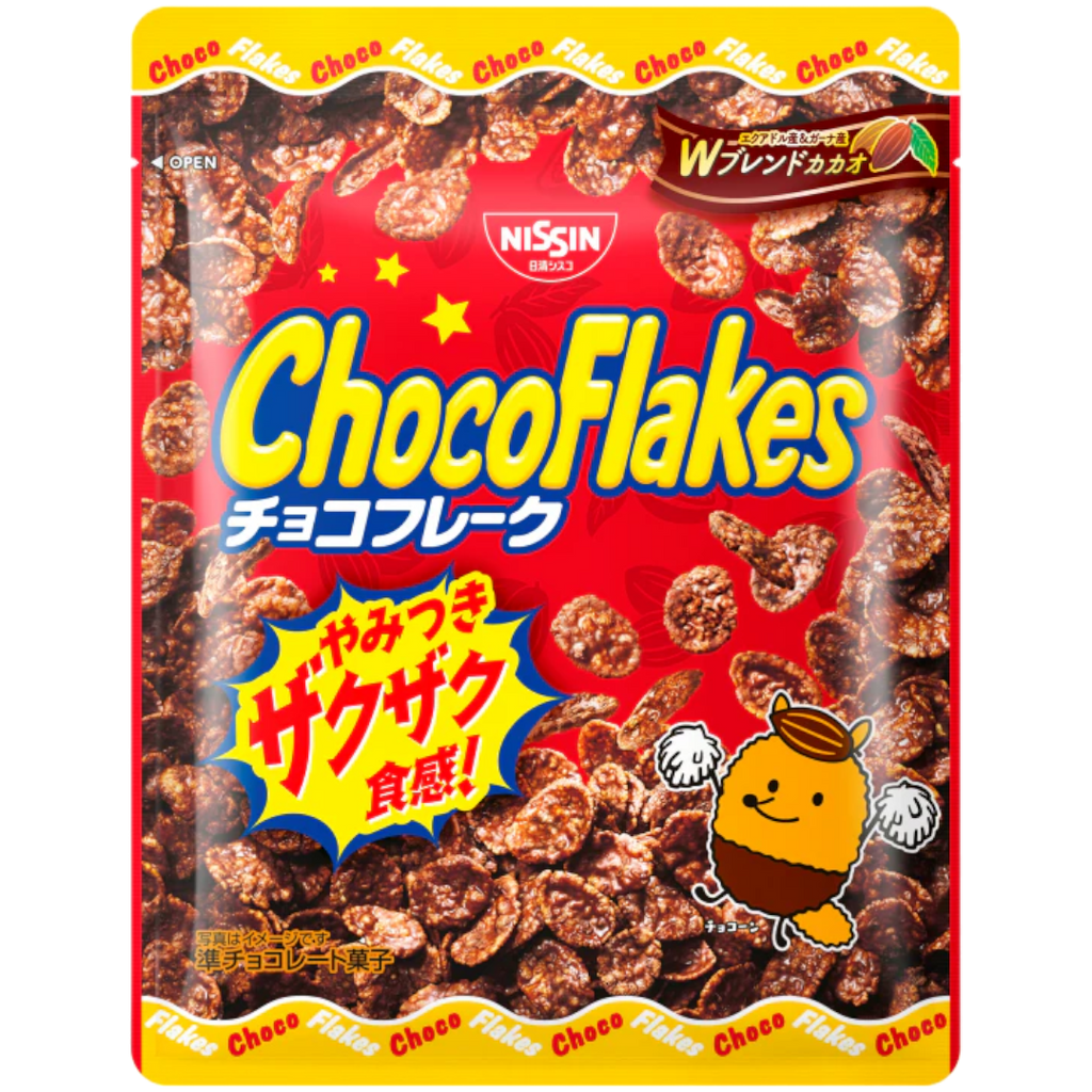 Nissin Choco Flakes Chocolate (Japan) - 2.46oz (70g)