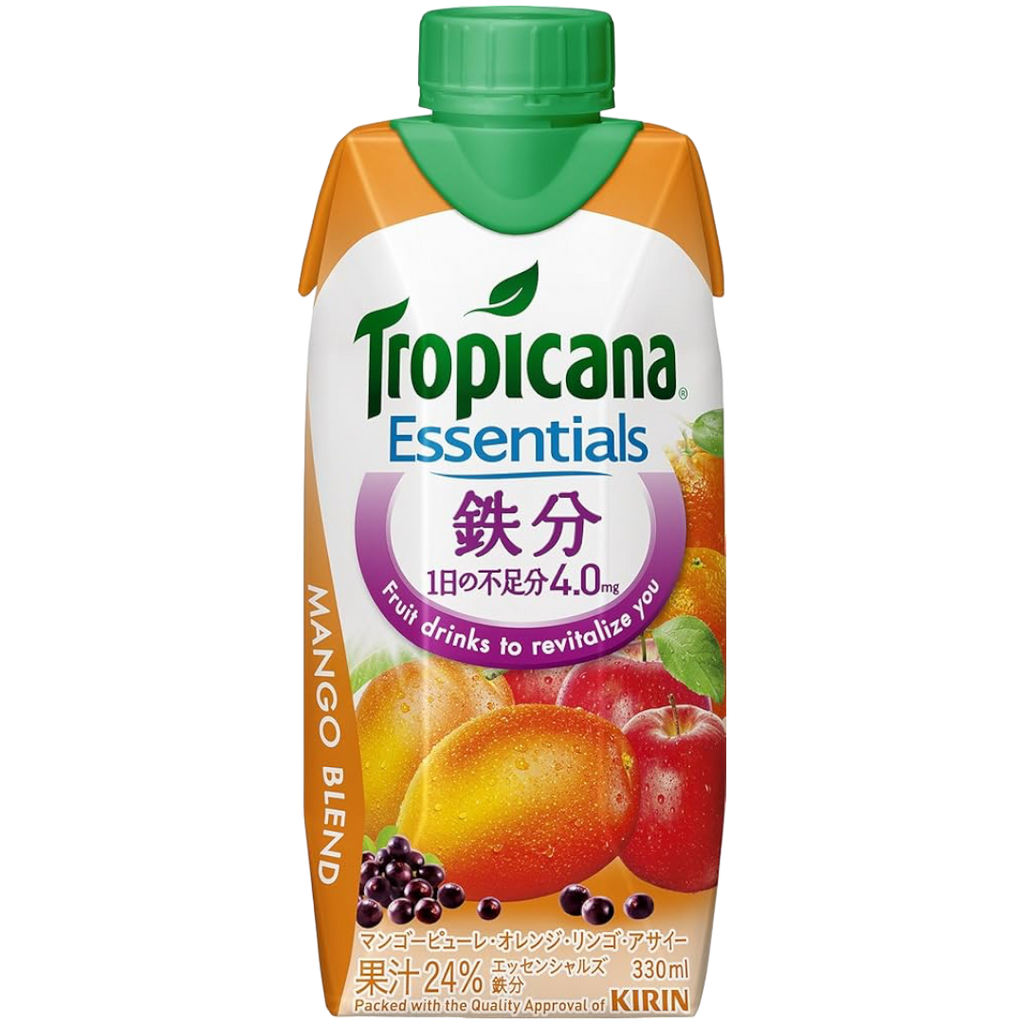 Tropicana Essentials Plus Mango Blend Smoothie (Japan) - 11.1fl.oz (330ml)