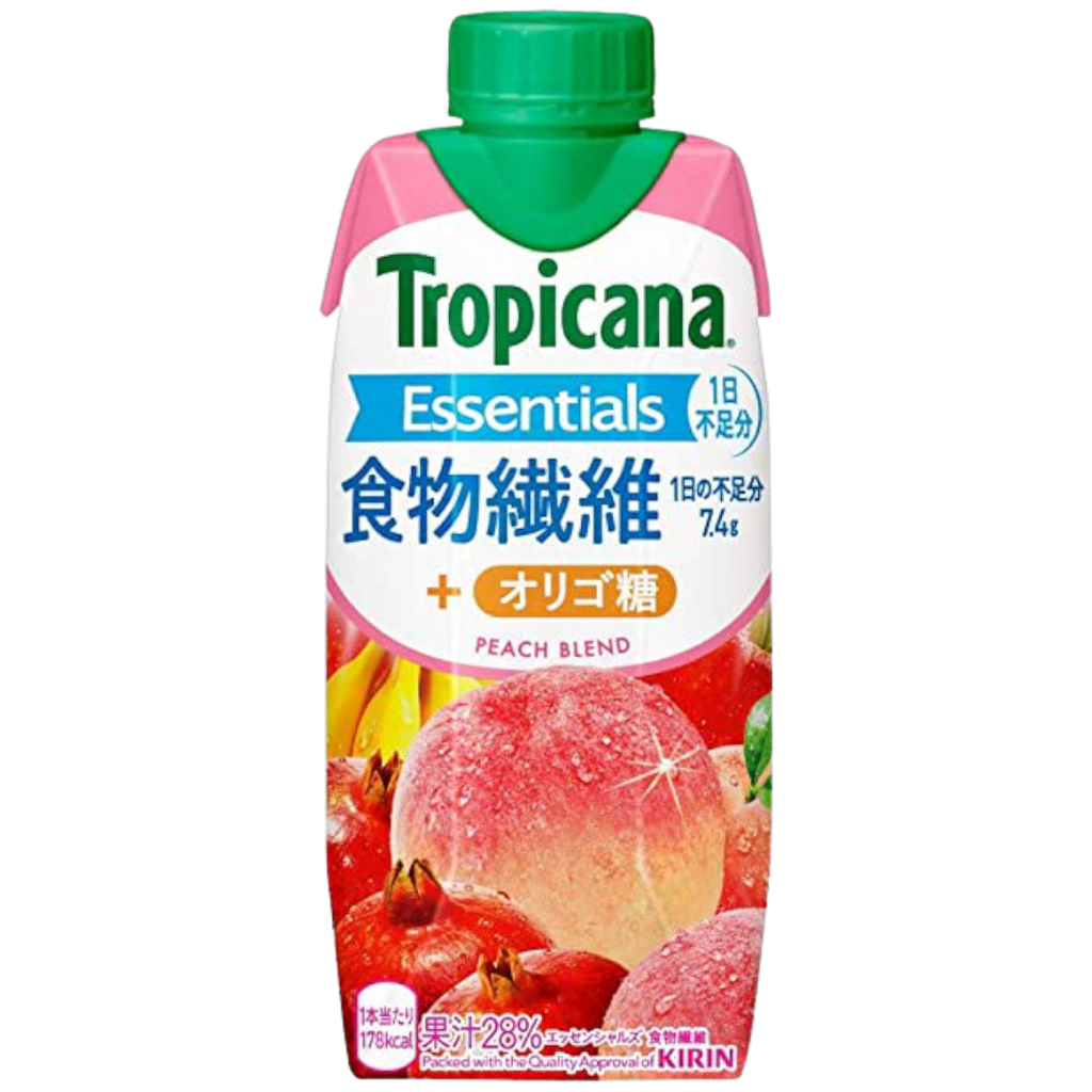 Tropicana Essentials Plus Peach Blend Smoothie (Japan) - 11.1fl.oz (330ml)