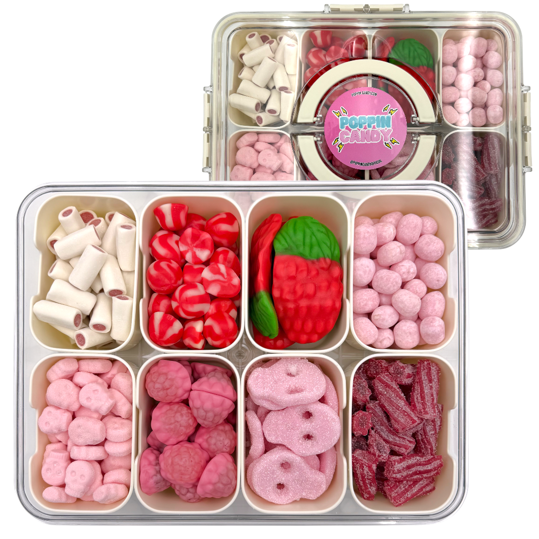 Strawberry Candy Snackle Box – Poppin Candy