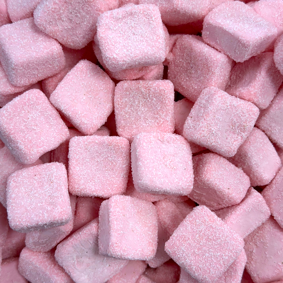 Super Sour Raspberry Foam Blocks