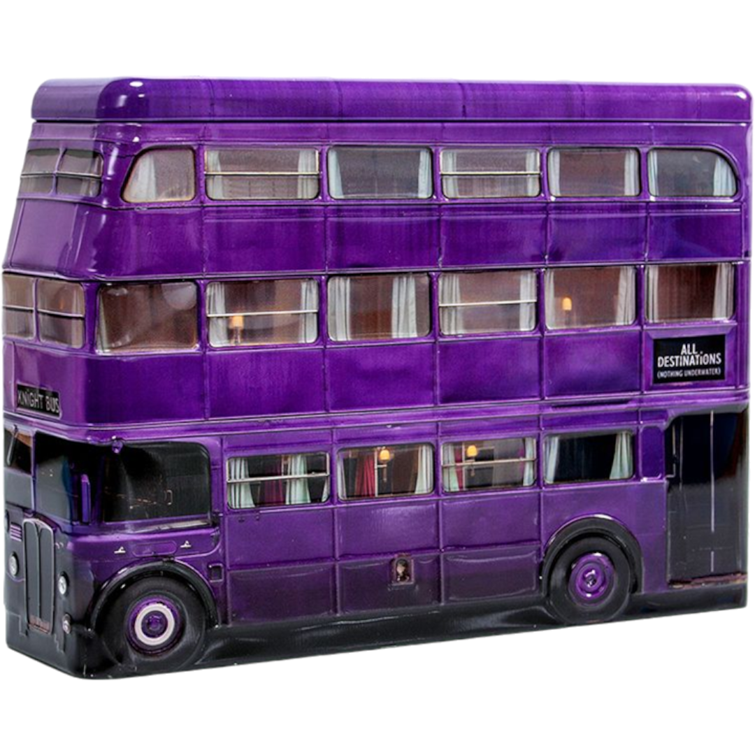 Harry Potter Knight Bus Money Tin w/ Chewy Candy - 3.95oz (112g)